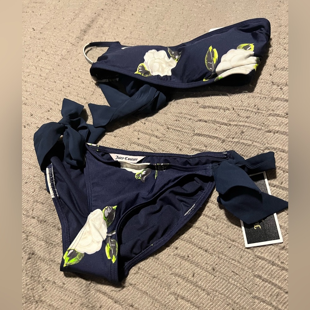 Juicy Couture Side Tie Bottom XS